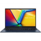 Laptop ASUS Vivobook 15 F1504VA cu procesor Intel® Core™ i3-1315U pana la 4.5GHz, 15.6'', Full HD, IPS, 8GB DDR4 RAM, 512GB SSD, Intel® Graphics, Quiet Blue